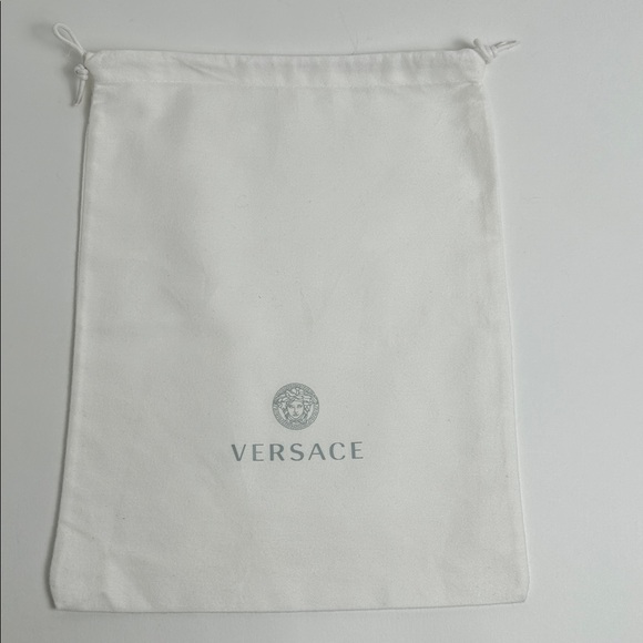 Versace White and Gray Logo Dust Bag - Picture 1 of 4